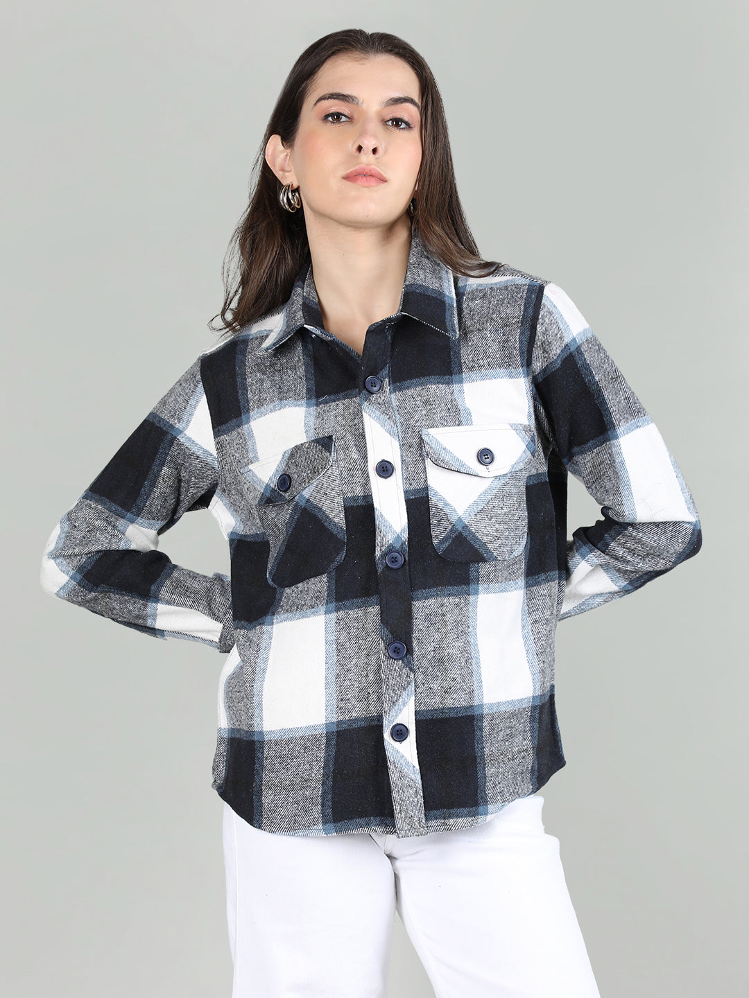 DLANXA Women Causal Shacket for Winter – Dlanxa