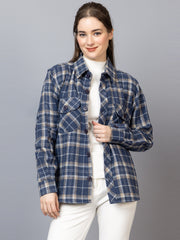 DLANXA Women Causal Shacket for Winter