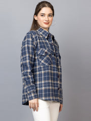 DLANXA Women Causal Shacket for Winter