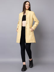 DLANXA Women Winter Wear Single Breasted Coat