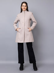 DLANXA Women Winter Wear Single Breasted Coat