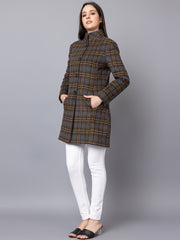 DLANXA Women Winter Wear Single Breasted Coat