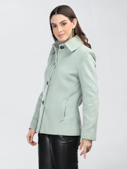 Women Solid Single-Breasted Blazer