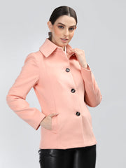 Women Solid Single-Breasted Blazer