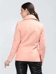 Women Solid Single-Breasted Blazer