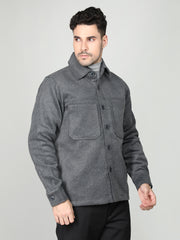 DLANXA Men Winter Stylish Shacket