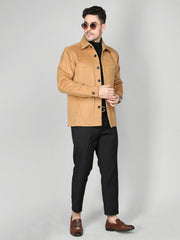 DLANXA Men Winter Stylish Shacket