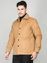 DLANXA Men Winter Stylish Shacket