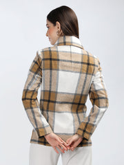 Women Solid Single-Breasted Blazer