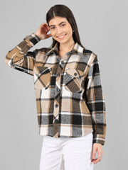 DLANXA Women Causal Shacket for Winter