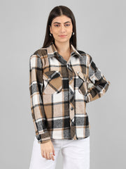 DLANXA Women Causal Shacket for Winter