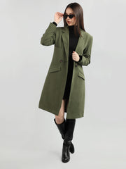 Dlanxa Women Double Breasted Coat