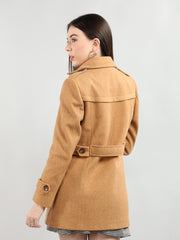 Dlanxa Women Double Breasted Coat