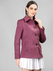 Women Solid Single-Breasted Blazer