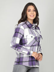 DLANXA Women Causal Shacket for Winter