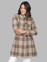 DLANXA Women Winter Wear Single Breasted Coat