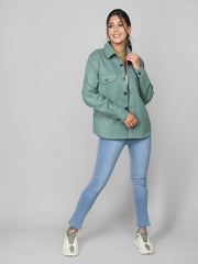 DLANXA Women Causal Shacket for Winter