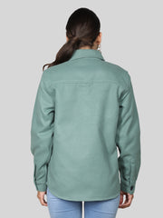 DLANXA Women Causal Shacket for Winter