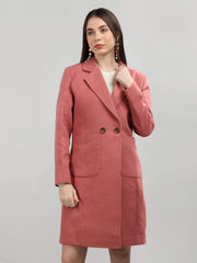 Dlanxa Women Double Breasted Coat