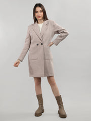 Dlanxa Women Double Breasted Coat