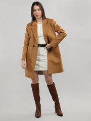 Dlanxa Women Double Breasted Coat