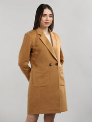 Dlanxa Women Double Breasted Coat