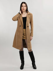 Dlanxa Women Double Breasted Coat