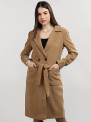 Dlanxa Women Double Breasted Coat