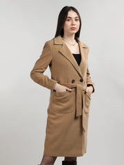 Dlanxa Women Double Breasted Coat