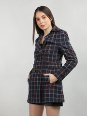 Dlanxa Women Double Breasted Coat