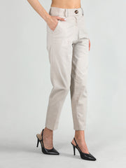 Women Office Wear Formal Trouser