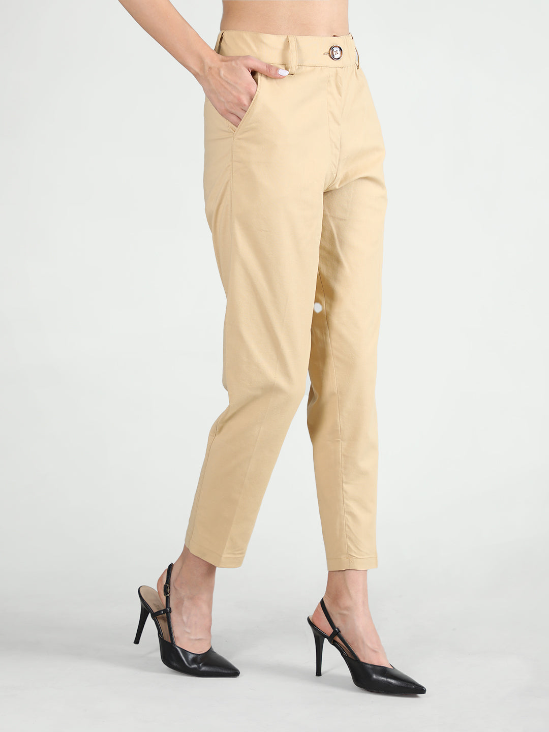 Women Office Wear Formal Trouser