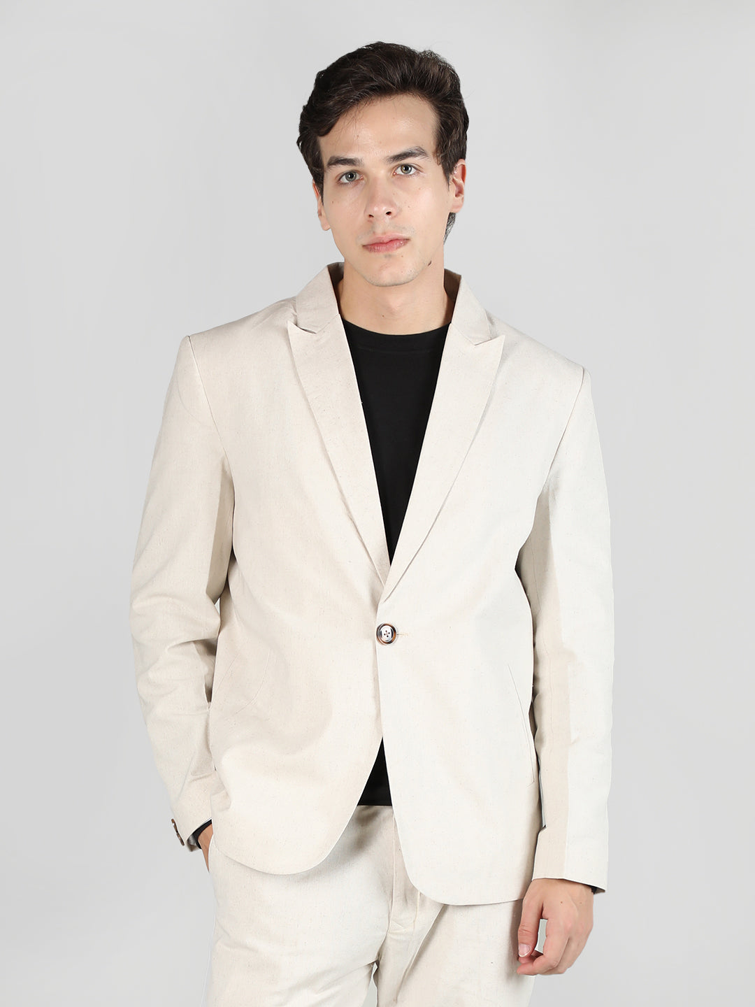 DLANXA Slim Fit Single Breasted Casual Formal Blazer for Men