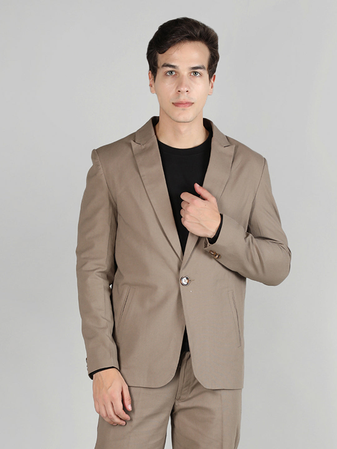 DLANXA Slim Fit Single Breasted Casual Formal Blazer for Men