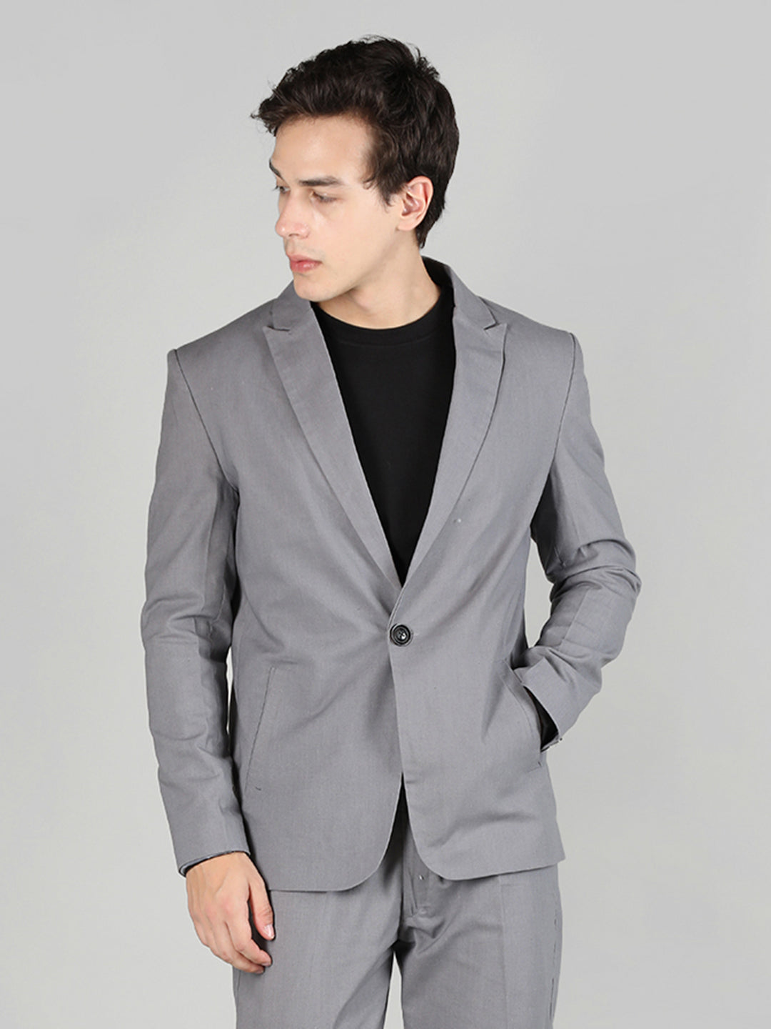 DLANXA Slim Fit Single Breasted Casual Formal Blazer for Men