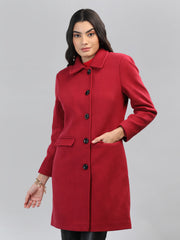 DLANXA Women Winter Wear Single Breasted Coat