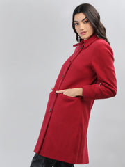 DLANXA Women Winter Wear Single Breasted Coat