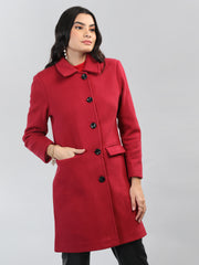 DLANXA Women Winter Wear Single Breasted Coat