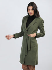 Dlanxa Women Double Breasted Coat