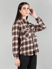 DLANXA Women Causal Shacket for Winter