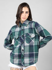 DLANXA Women Causal Shacket for Winter