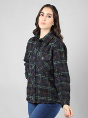 DLANXA Women Causal Shacket for Winter