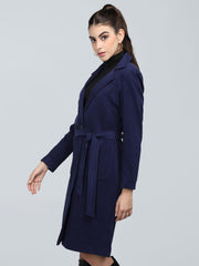 Dlanxa Women Double Breasted Coat