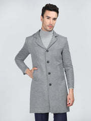 Dlanxa Men 4 Button Coat With Cross Flap Pocket