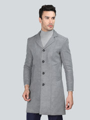 Dlanxa Men 4 Button Coat With Cross Flap Pocket