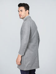 Dlanxa Men 4 Button Coat With Cross Flap Pocket