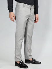 DLANXA Men Slim Fit Solid Regular Trouser