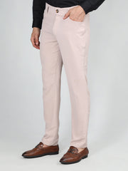 Men Slim Fit Solid Regular Trouser