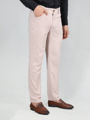 Men Slim Fit Solid Regular Trouser