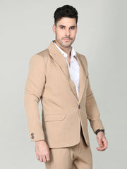 Men's Slim Fit Single Breasted Casual Formal Blazer